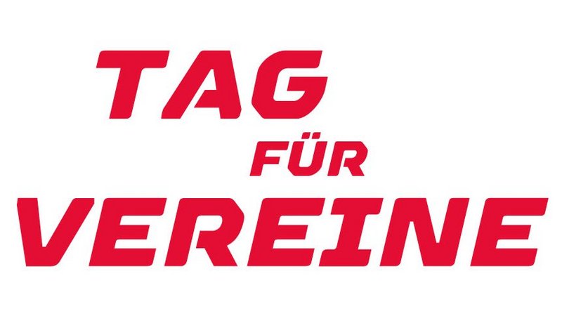 Logo mit der Schrift "Tag für Vereine"