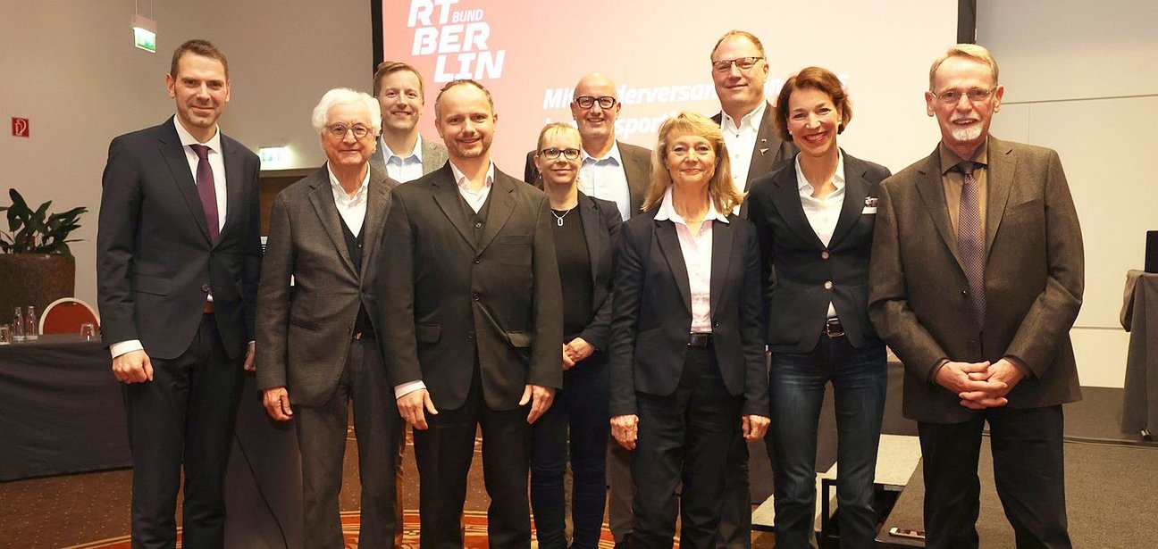 Gruppenbild des LSB Berlin Präsidiums