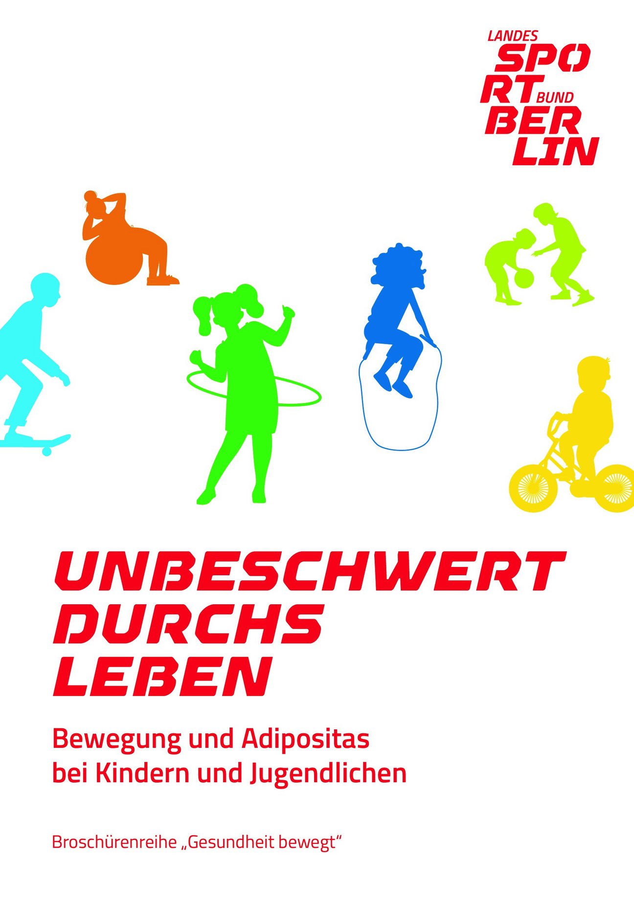 Cover Broschüre Adipositas bei Kindern und Jugendlichen